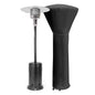 OuterMust 46,000 BTU Propane Patio Heater with Protective Cover, Wheels & One-Button Ignition, Outdoor Heater for Backyard, Garden, Lawn, Black