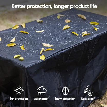 42 Inch Propane Fire Pit Table, 50,000 BTU with Cover, Lid& Blue Glass Bead for Patio,Garden