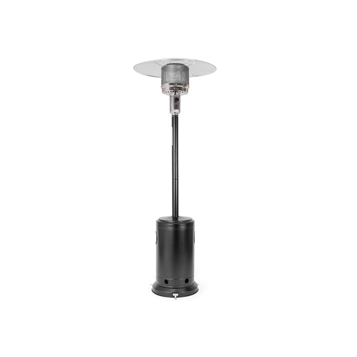 OuterMust Propane Patio Heater 46,000 BTU with Wheels&One-Button Ignition Ideal for Backyard, Garden