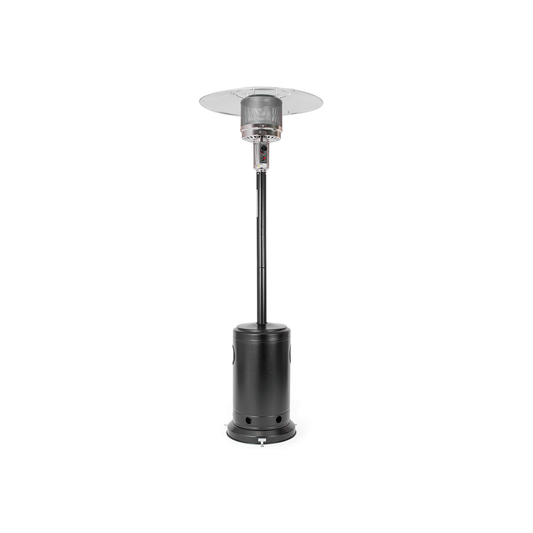 OuterMust Propane Patio Heater 46,000 BTU with Wheels&One-Button Ignition Ideal for Backyard, Garden