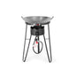 Outdoor Cooker with Iron Wok and Propane Burner, 54,000 BTU Gas Stove for Backyard, BBQ
